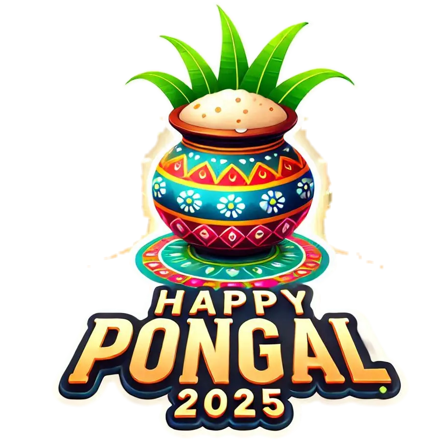 festive pongal 2025 png for posters