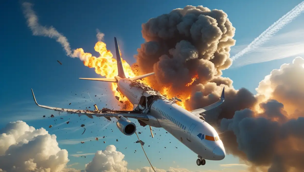 Flaming Jet Crash With Smoke Trail Background - Royalty Free Plane Crash Background Image | Pngmagic Free Download Flaming Jet Crash With Smoke Trail Background - High Quality Plane Crash Background Background