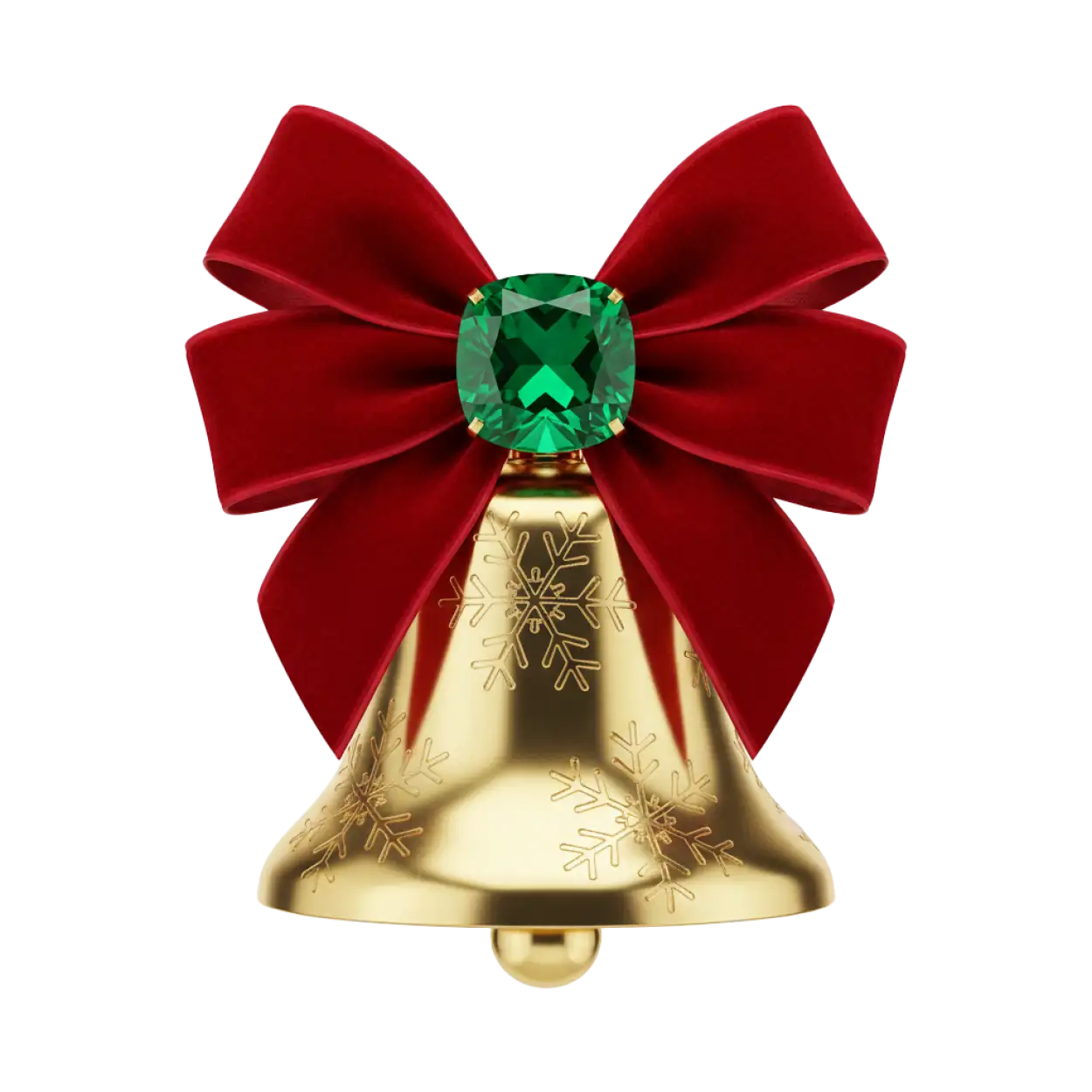 Free Download Flat Design Christmas Bells Png Vector Style - High Quality Christmas Bells Png PNG Image