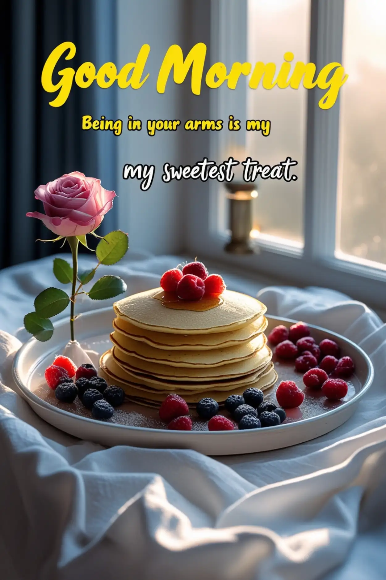 Free Download Flirty Good Morning Text For Him - High Quality Good Morning Love Messages Background