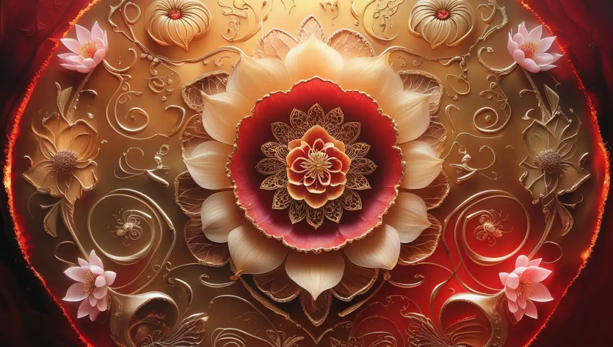 floral mandala desktop wallpaper HD
