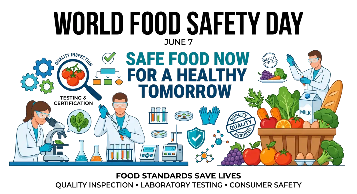 Free Download Food Safety Awareness Poster Png Design - High Quality World Food Safety Day Png Transparent PNG