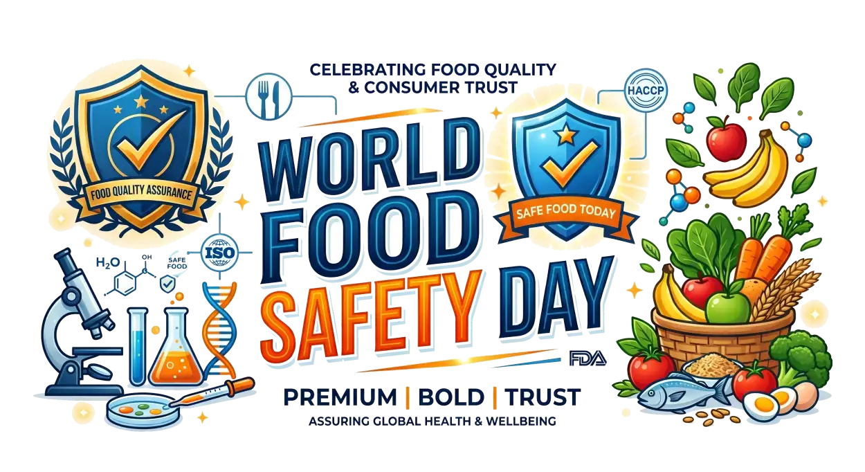 Free Download Food Safety First Png Vector Design - High Quality World Food Safety Day Png Transparent PNG