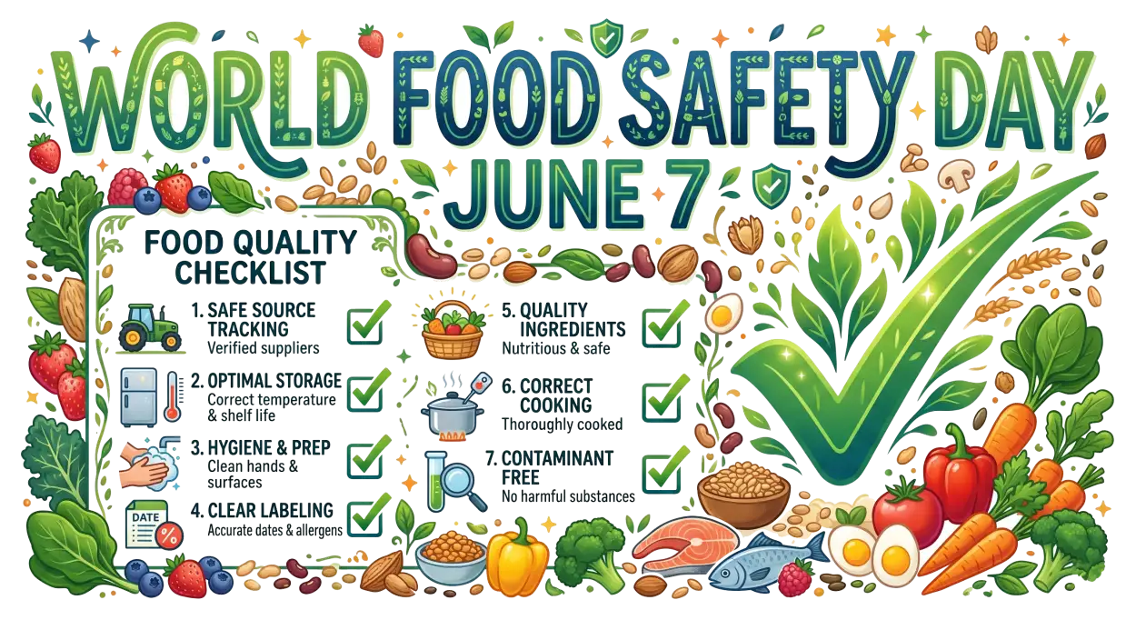 Free Download Food Safety Matters Png Transparent Image - High Quality World Food Safety Day Png Transparent PNG