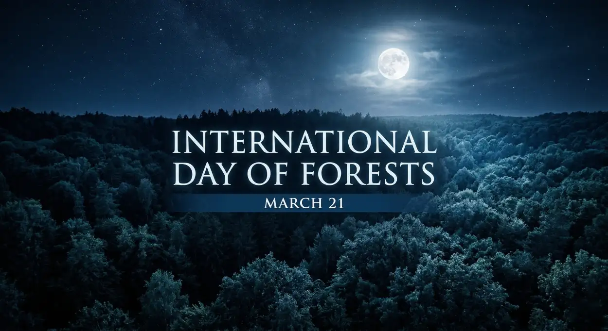 Free Download Forest Conservation Poster Background Hd - High Quality International Day Of Forests Background Image