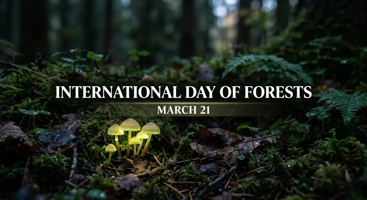 Free Download Forest Day Ai Image Prompt With Text - High Quality International Day Of Forests Image