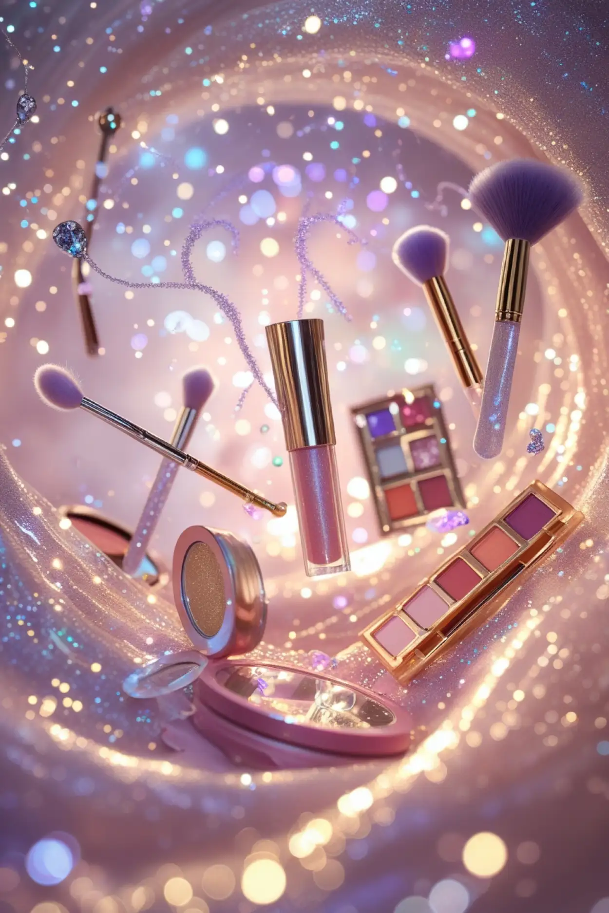 Free Download Foundation And Lipstick Background - High Quality Makeup Background Background