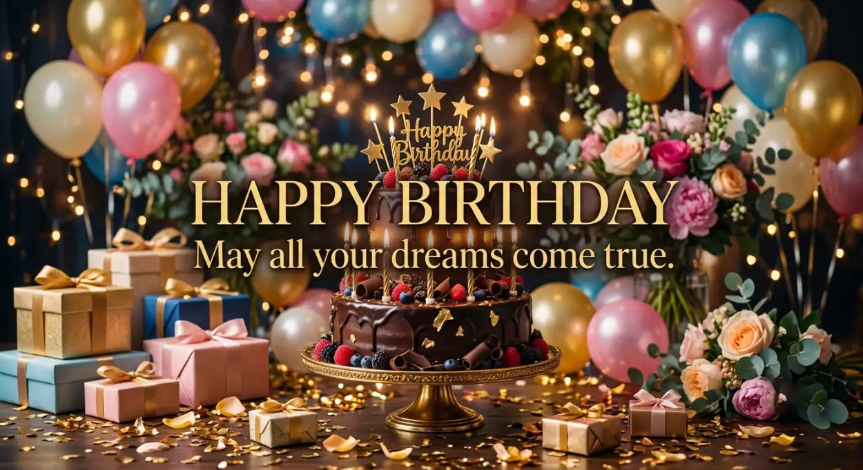 Free Download Free Happy Birthday Greeting Images Hd - High Quality Happy Birthday Images Hd Image