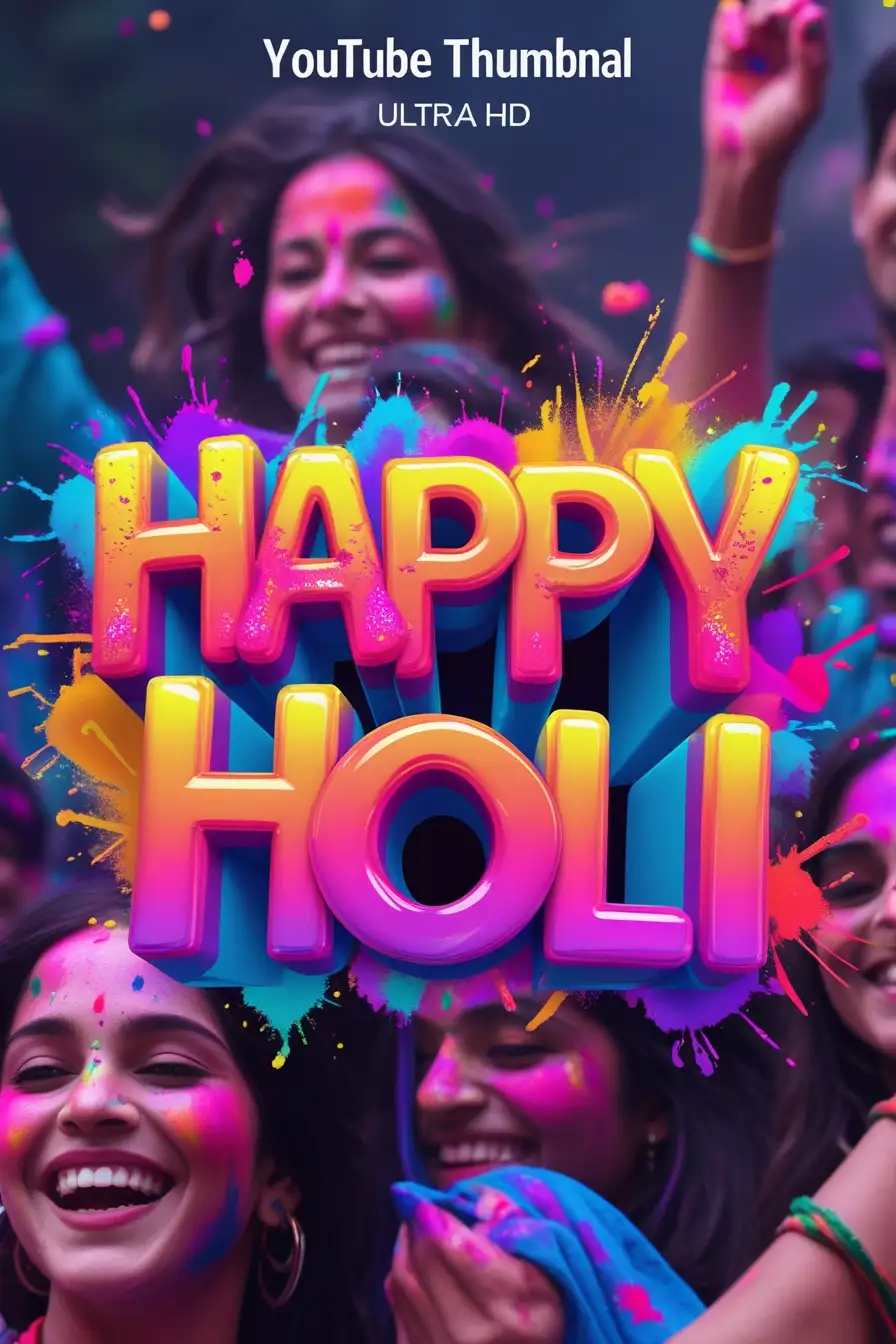 free happy holi wallpaper download