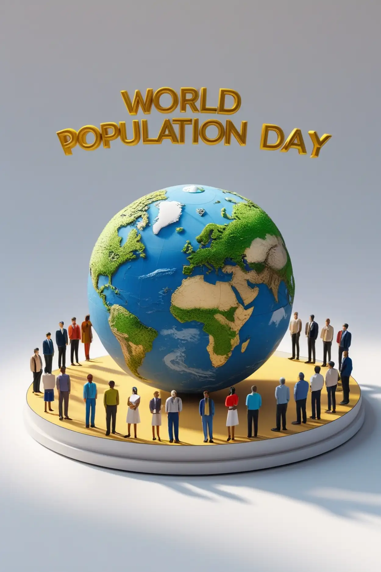 Free Download Free Poster For World Population Day - High Quality World Population Day Background