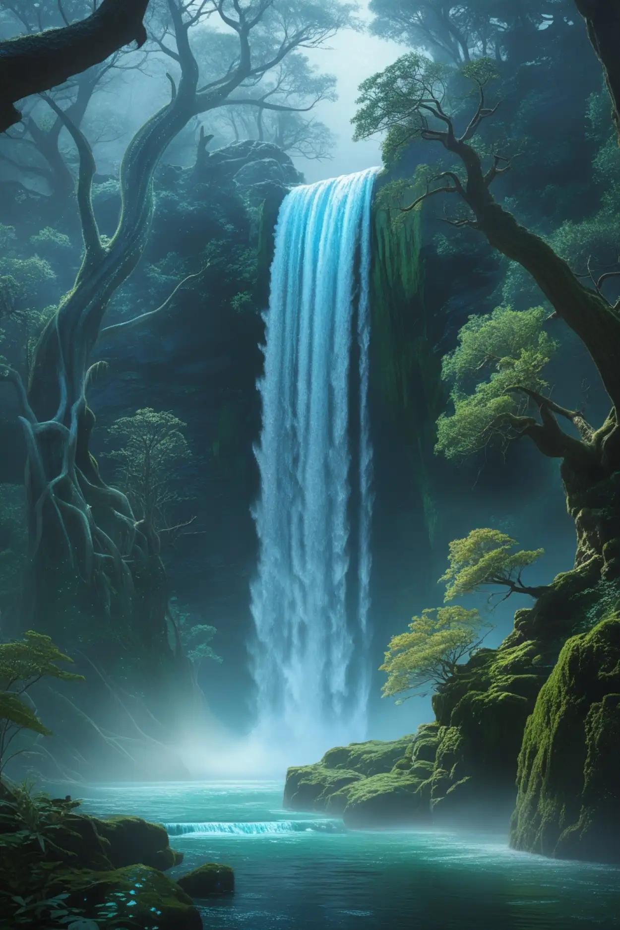 Free Download Free Waterfall Background Images - High Quality Waterfall Background Background