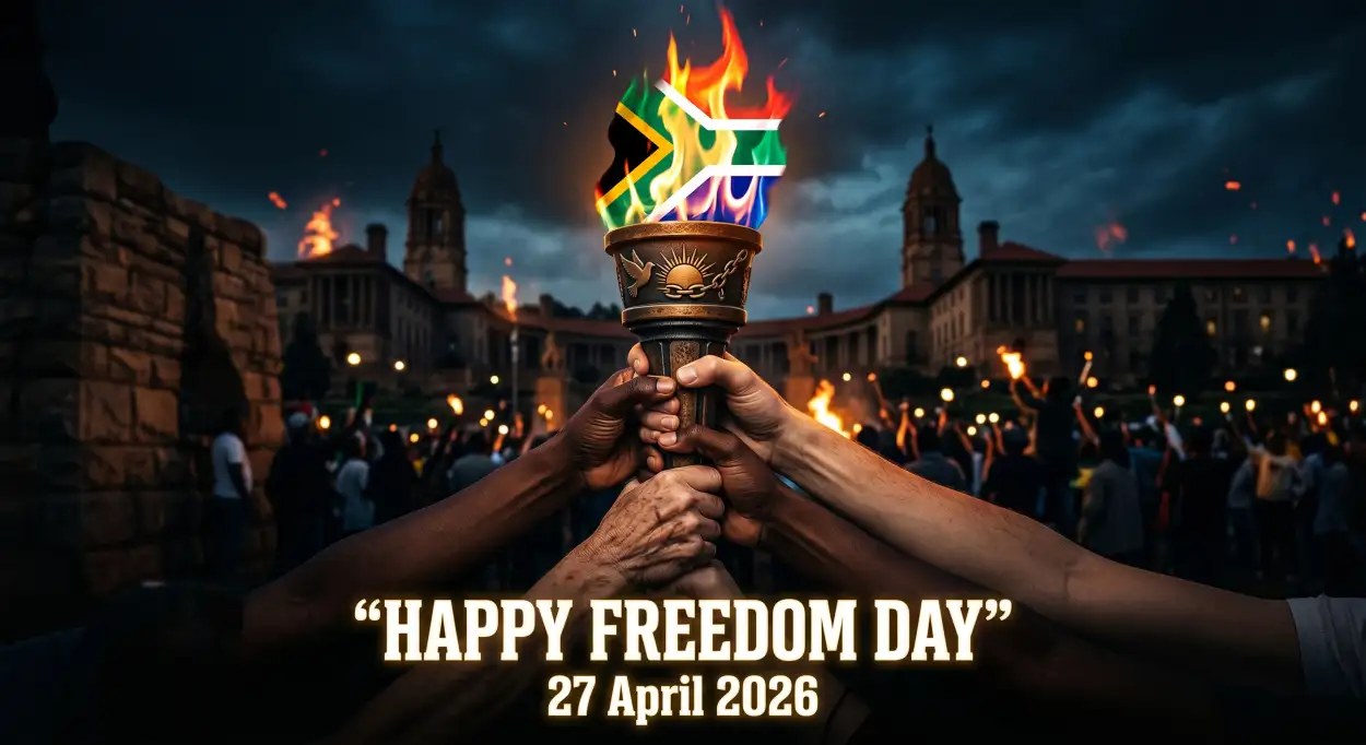 Free Download Freedom Day South Africa 2026 Poster Captions Images - High Quality Happy Freedom Day South Africa Wishes 2026 Image