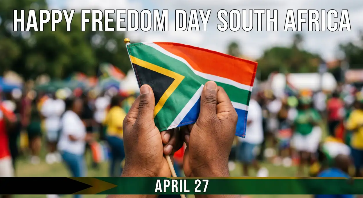 Free Download Freedom Day South Africa 2026 Whatsapp Dp Images Quotes - High Quality Happy Freedom Day South Africa Wishes 2026 Image