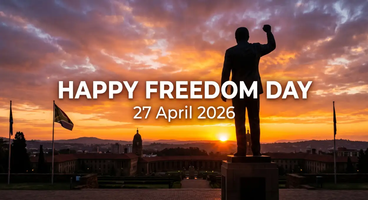 Free Download Freedom Day South Africa Quotes Wishes Captions 2026 - High Quality Happy Freedom Day South Africa Wishes 2026 Image