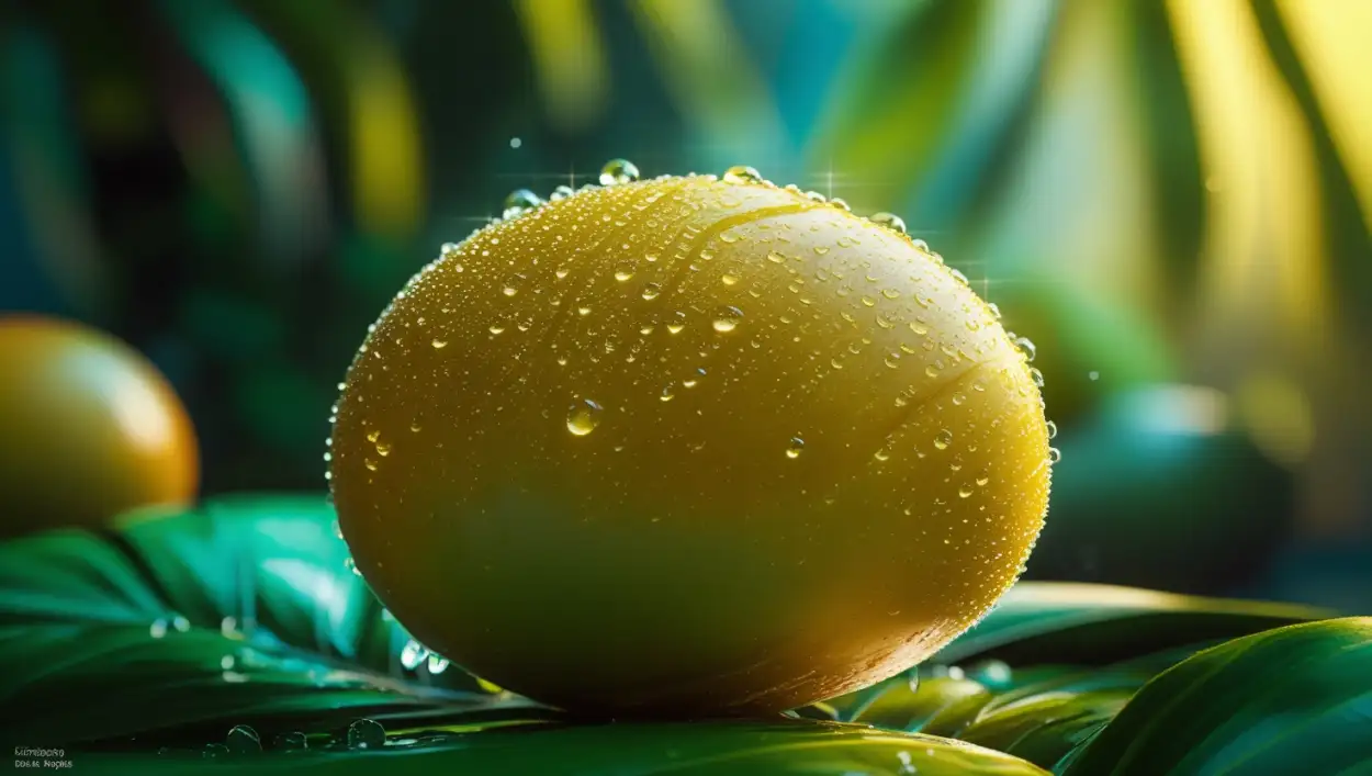 fresh mango background for editing