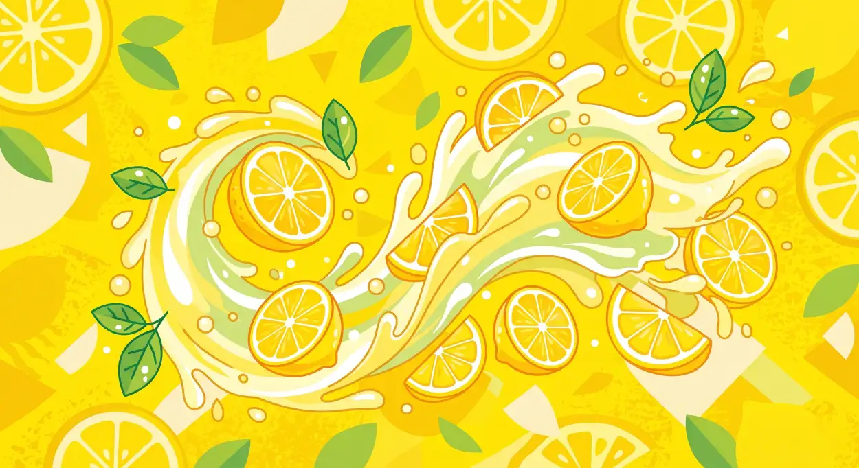 Free Download Fresh Squeezed Lemon Juice Background - High Quality Lemon Juice Background Background Image