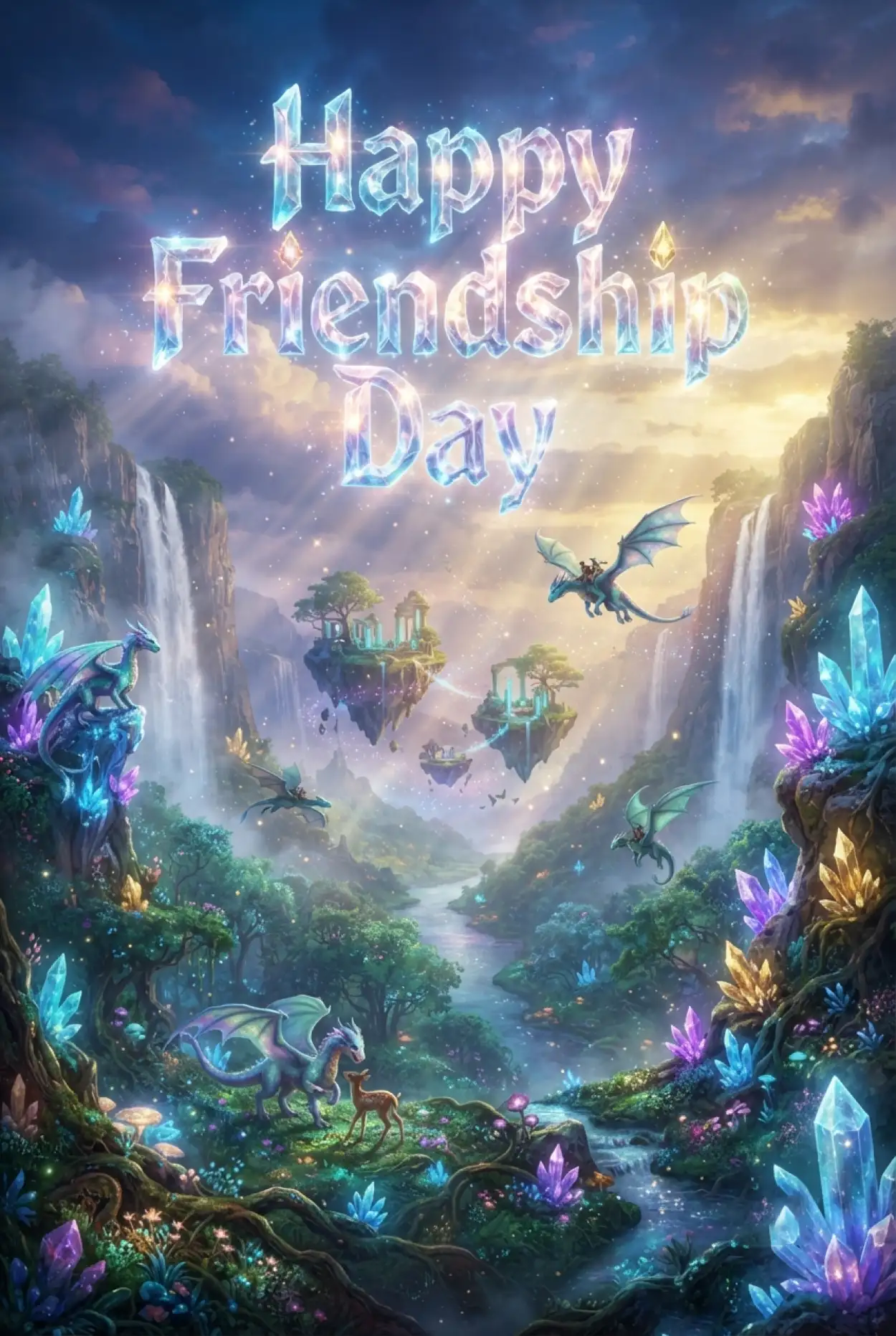 Free Download Friendship Day 2026 Background - High Quality Happy Friendship Day 2026 Background Image