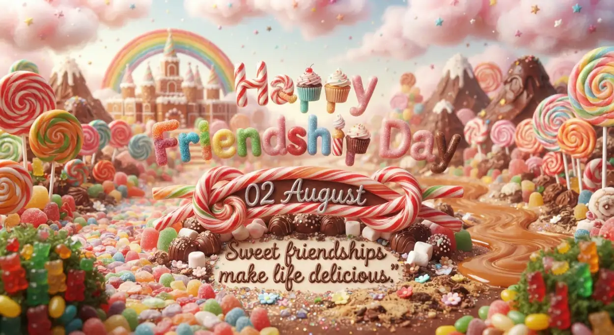 Free Download Friendship Day 2026 Celebration Invitation - High Quality Happy Friendship Day 2026 Image