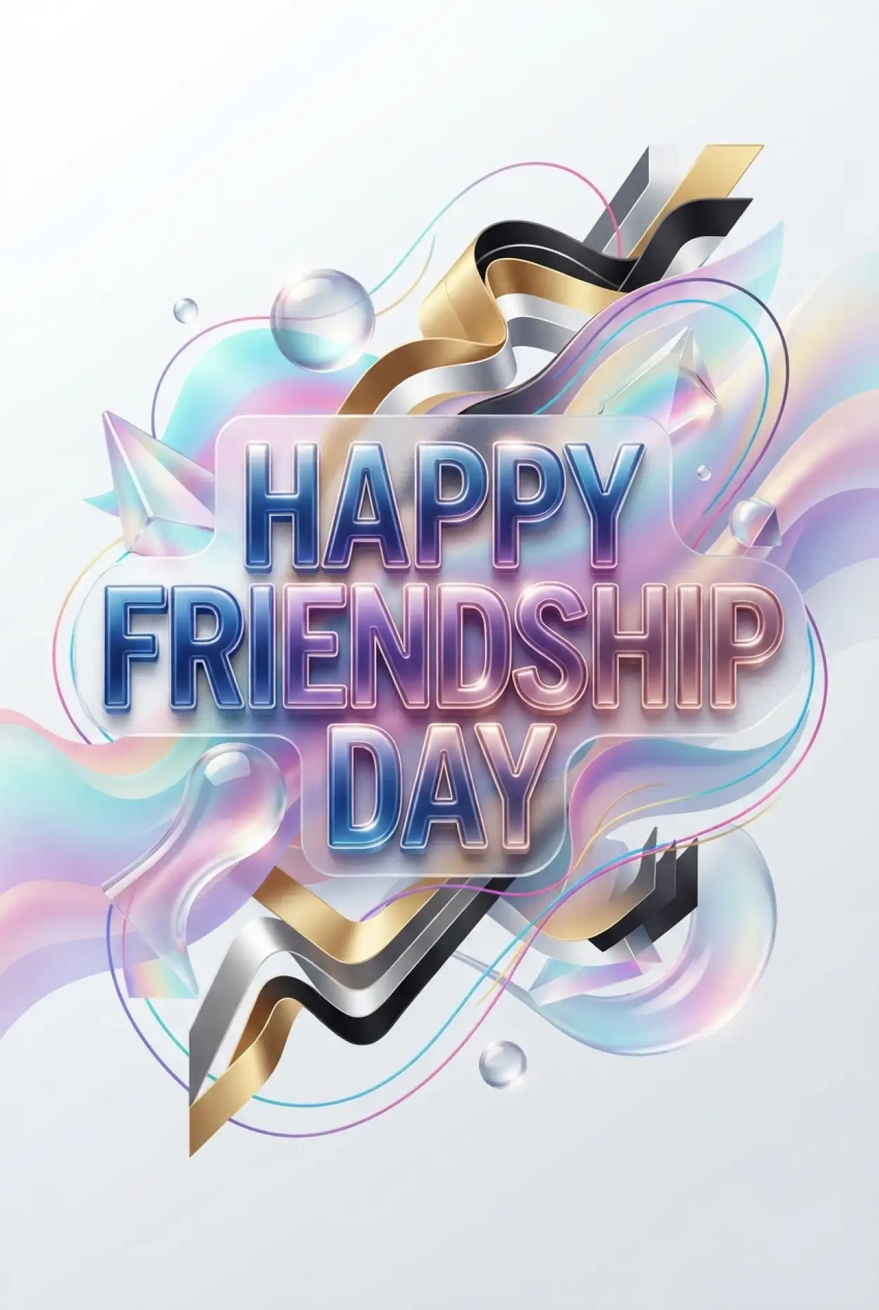 Free Download Friendship Day 2026 Clipart Png - High Quality Happy Friendship Day 2026 Transparent PNG
