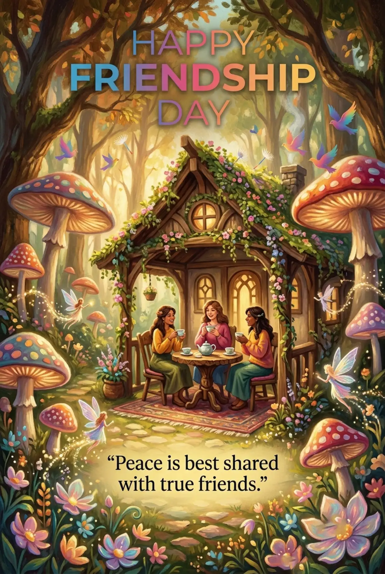 Free Download Friendship Day 2026 Festive Artwork - High Quality Happy Friendship Day 2026 Image