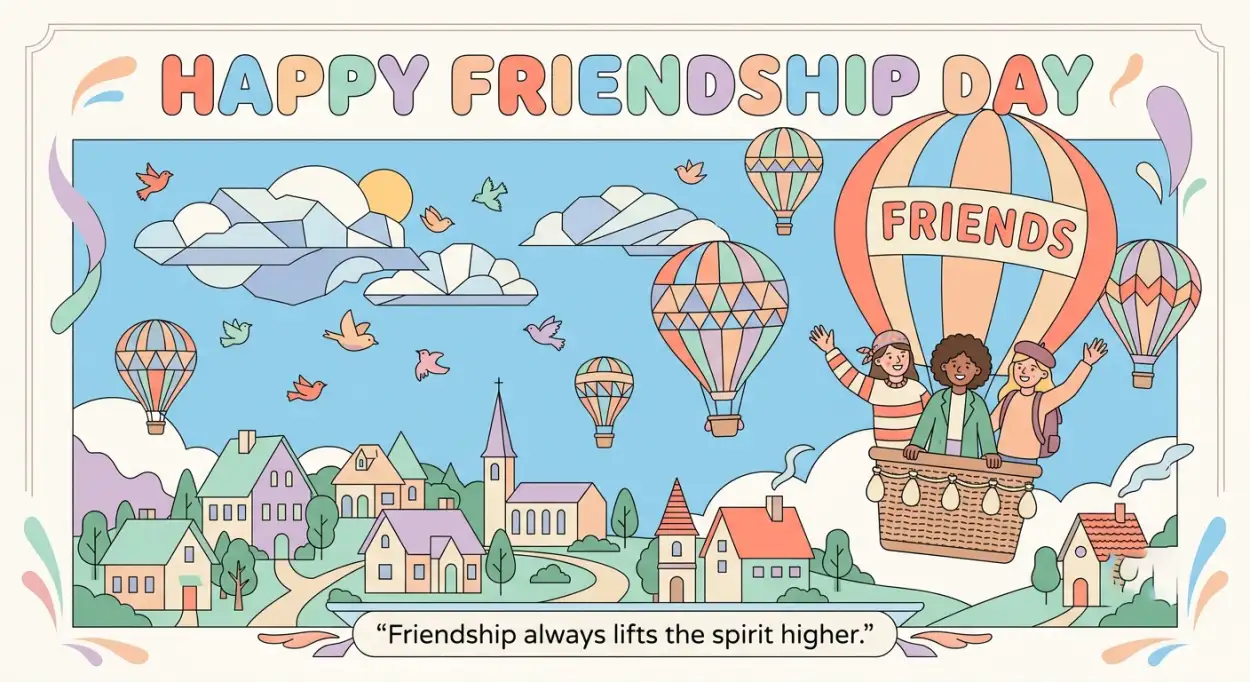 Free Download Friendship Day 2026 Friendship Day Card Ideas - High Quality Happy Friendship Day 2026 Image
