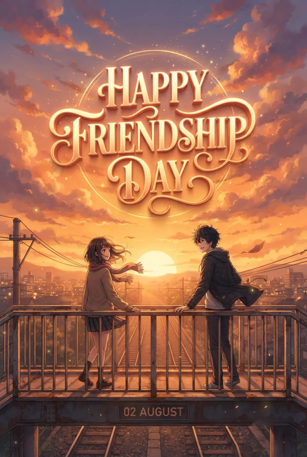Free Download Friendship Day 2026 Mobile Wallpaper - High Quality Happy Friendship Day 2026 Image
