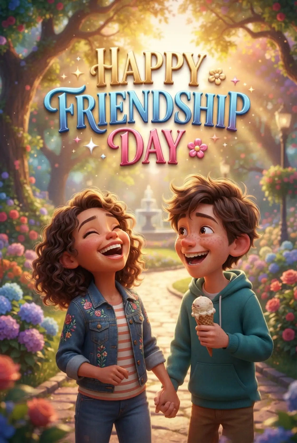 Free Download Friendship Day 2026 Pinterest Pin - High Quality Happy Friendship Day 2026 Image