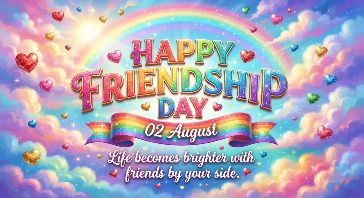Free Download Friendship Day 2026 Printable Social Media Graphics - High Quality Happy Friendship Day 2026 Image