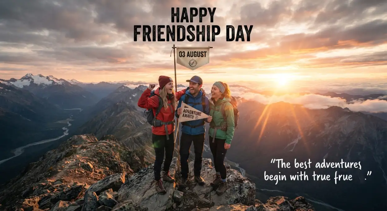 Free Download Friendship Day 2026 Quotes - High Quality Happy Friendship Day 2026 Image