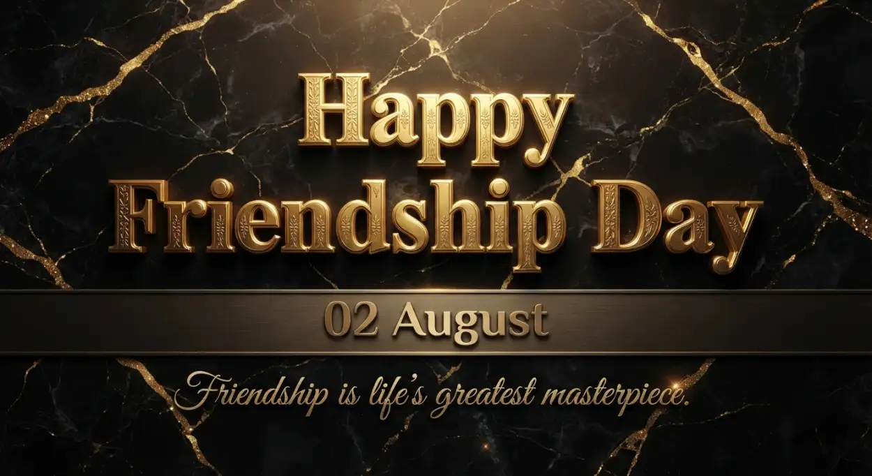 Free Download Friendship Day 2026 Realistic 3d Render - High Quality Happy Friendship Day 2026 Image