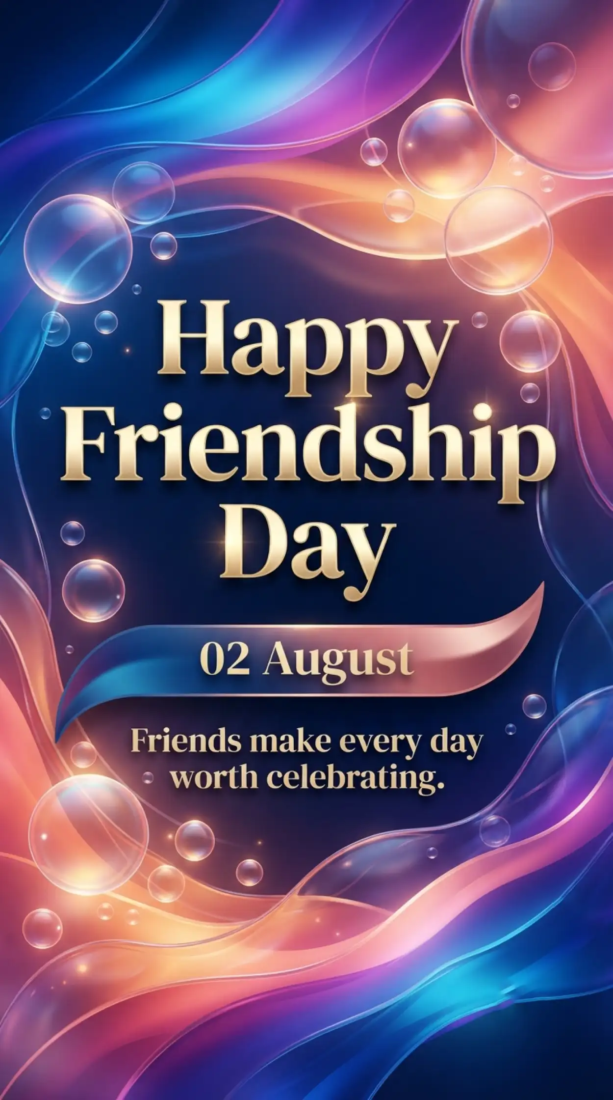 Free Download Friendship Day 2026 Wishes - High Quality Happy Friendship Day 2026 Image