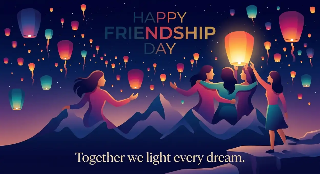 Free Download Friendship Day 2026 Wishes - High Quality Happy Friendship Day 2026 Image