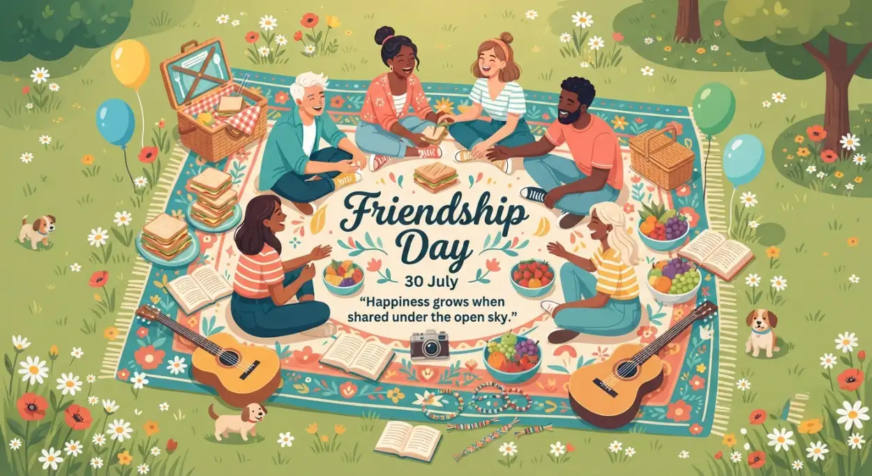 Free Download Friendship Day Kids Illustration - High Quality International Friendship Day Image