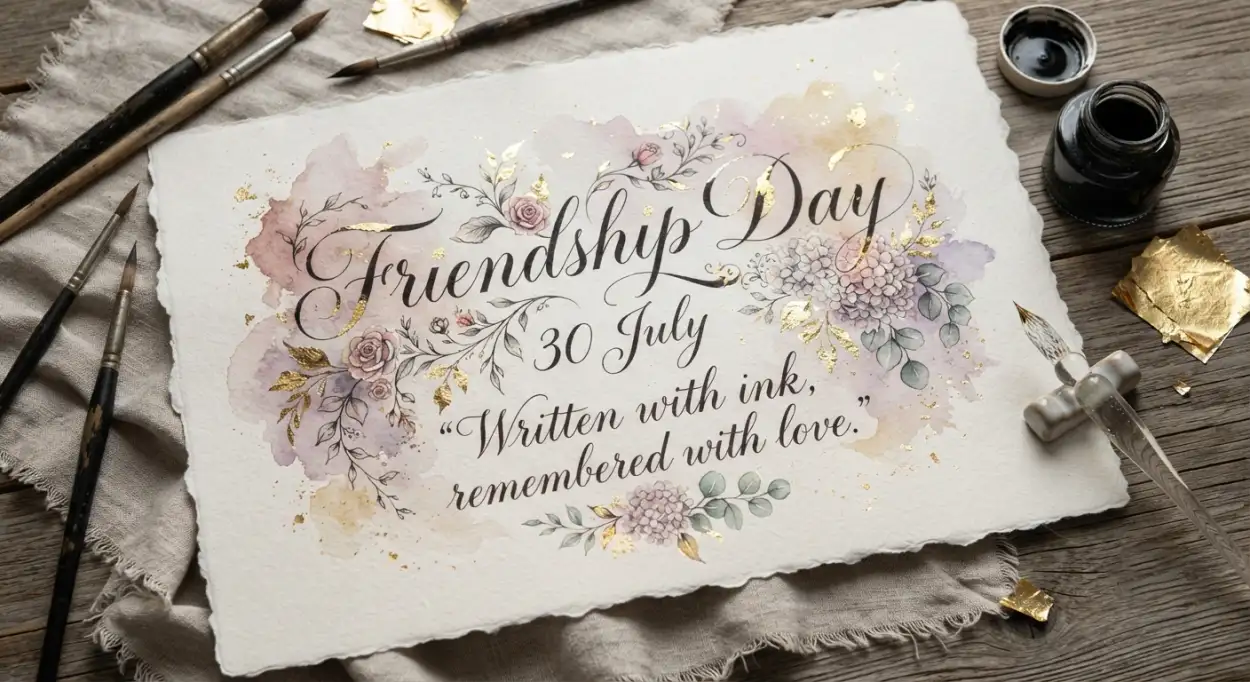 Free Download Friendship Day Text Effect Design - High Quality International Friendship Day Image