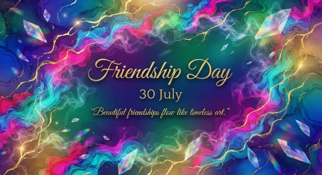 Free Download Friendship Day Typography Png - High Quality International Friendship Day Transparent PNG