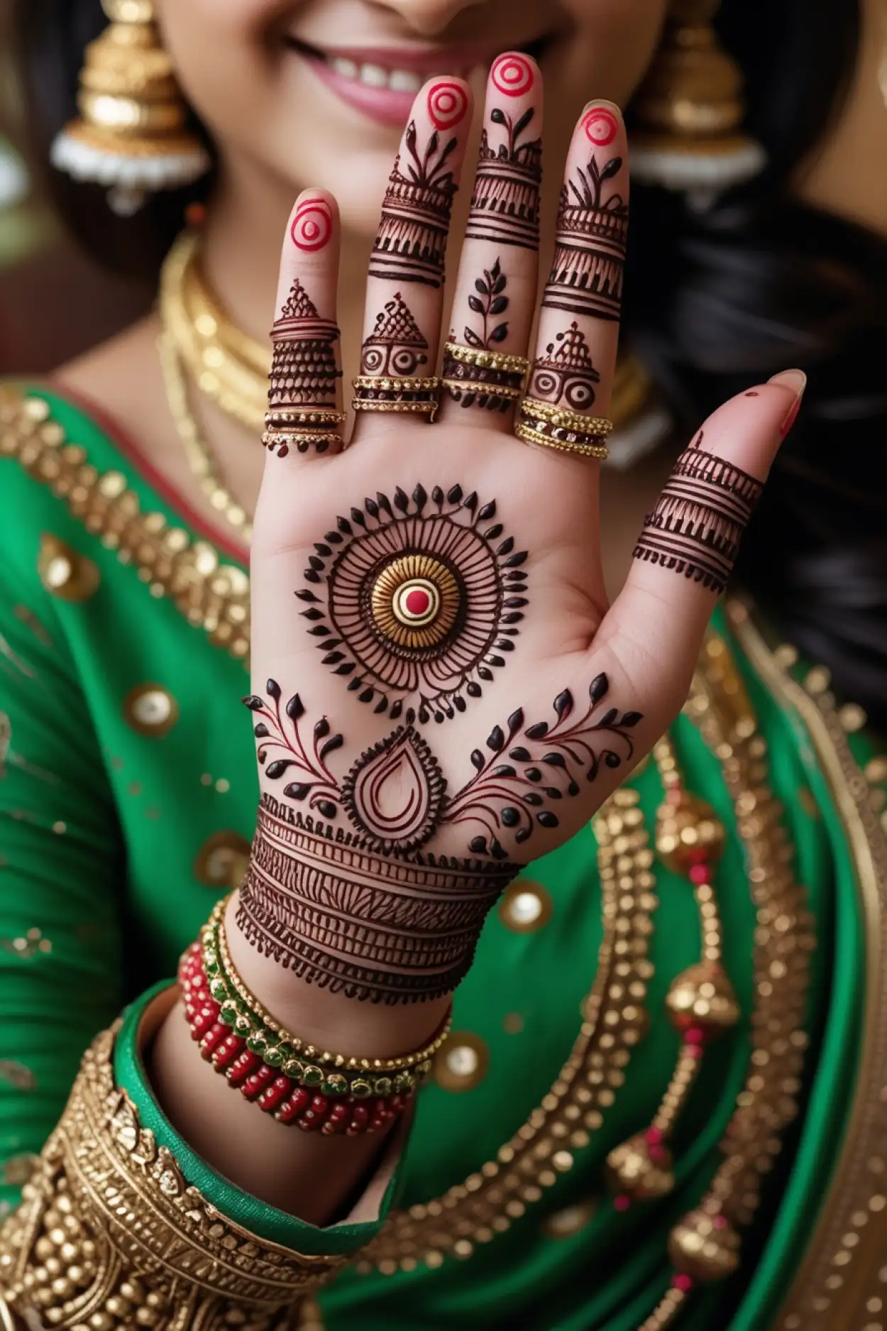 full hand mehndi design for sawan somwari