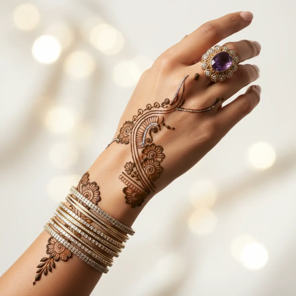 Free Download Full Hand Mehndi Design New Style - High Quality New Mehndi Design Background