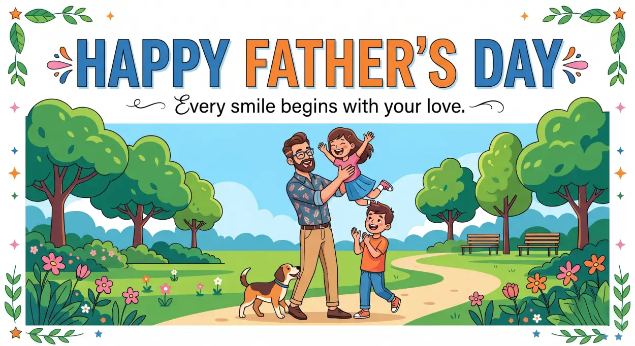 Free Download Funny Happy Fathers Day Greeting Card - High Quality Happy Fathers Day Greeting Card Image