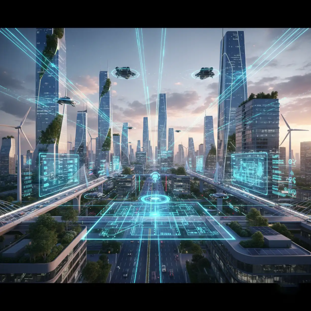 future technology powerpoint background
