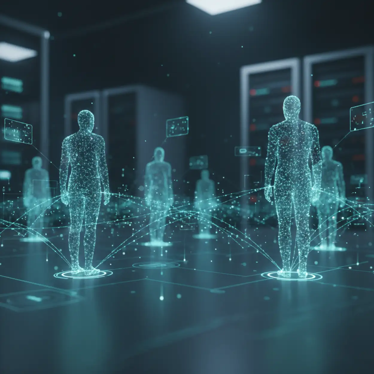 futuristic digital background technology 2