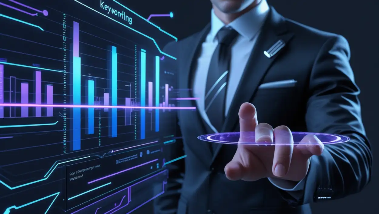 futuristic digital marketing background