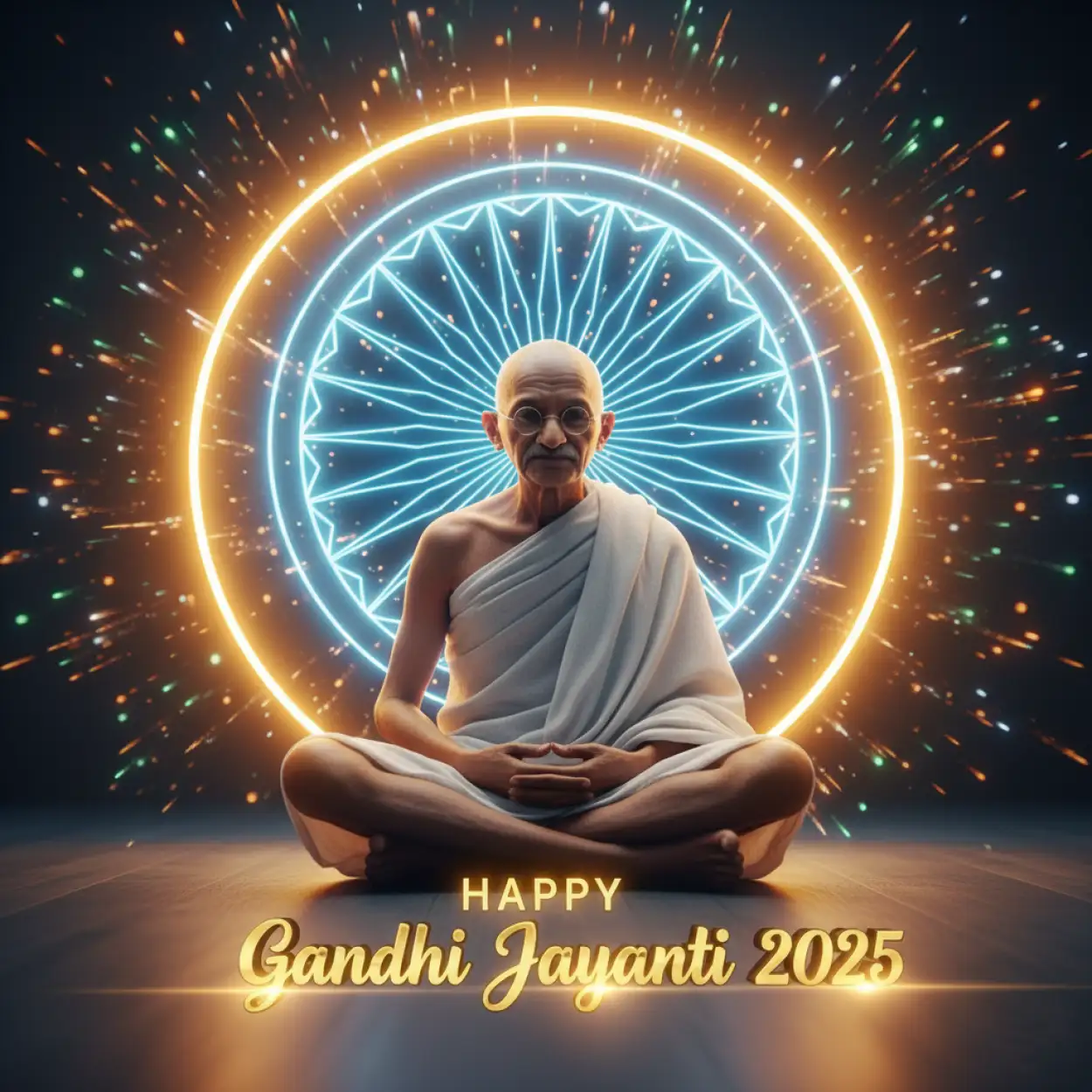 Free Download Gandhi Jayanti 2025 Poems In English - High Quality Happy Gandhi Jayanti 2025 Background