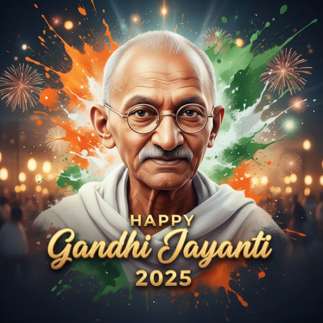 Free Download Gandhi Jayanti 2025 Quotes For Instagram Stories - High Quality Happy Gandhi Jayanti 2025 Background