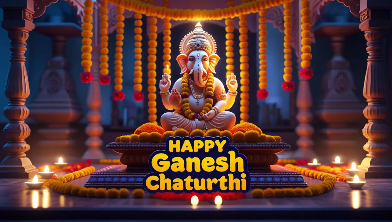 Ganesh Chaturthi Wishes With Lord Ganesha Images - Royalty Free Happy Ganesh Chaturthi Image | Pngmagic Free Download Ganesh Chaturthi Wishes With Lord Ganesha Images - High Quality Happy Ganesh Chaturthi Background