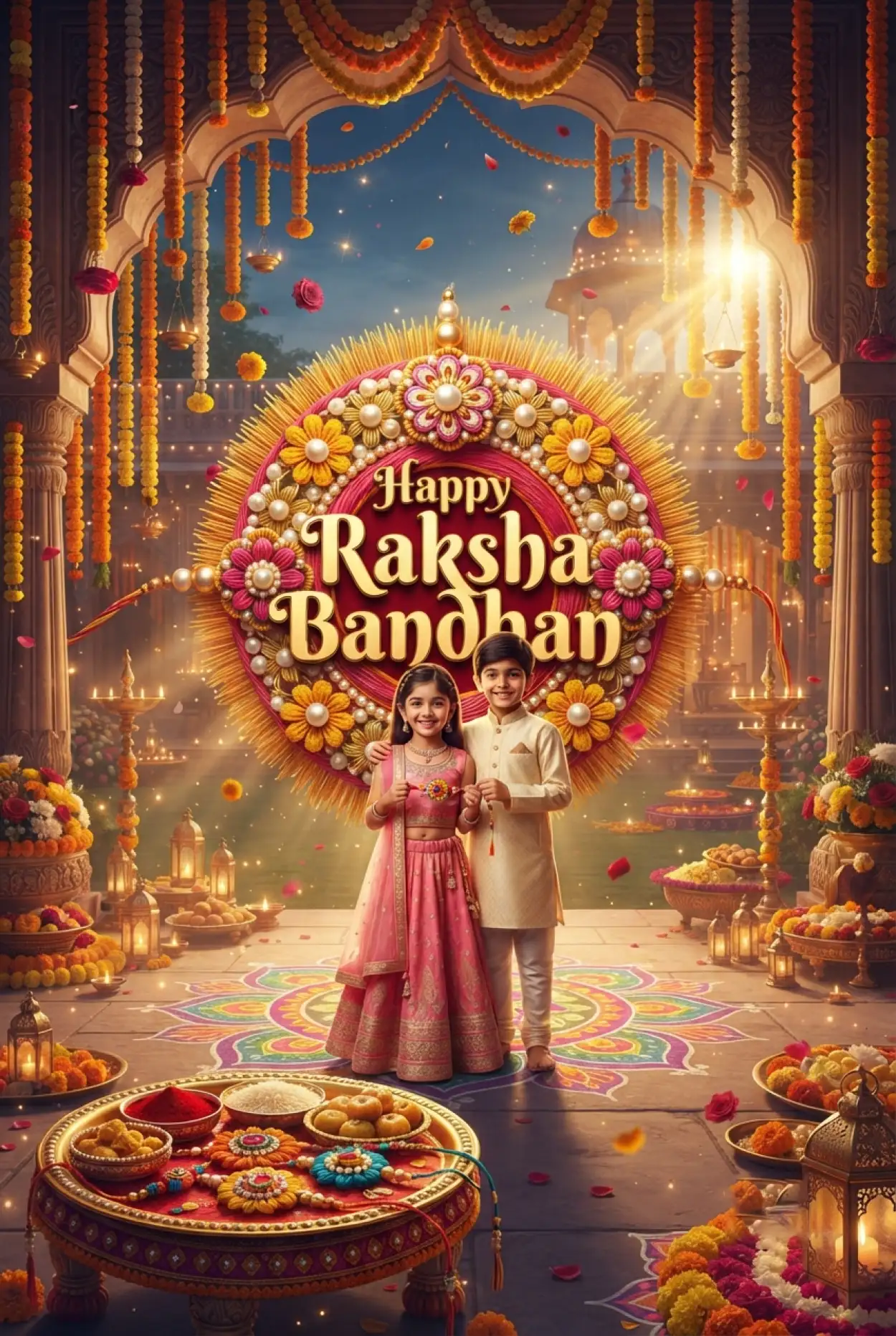 Free Download Gemini_generated_image_6d9ifq6d9ifq6d9i 2 - High Quality Happy Raksha Bandhan Wishes For Children Image
