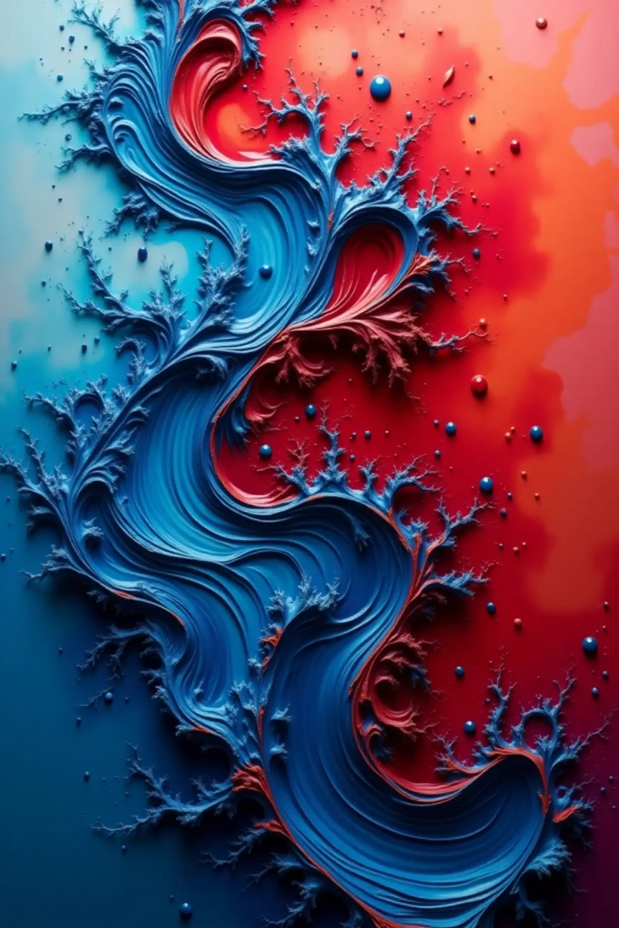 Free Download Geometric Blue And Red Wallpaper - High Quality Blue And Red Background Images Background
