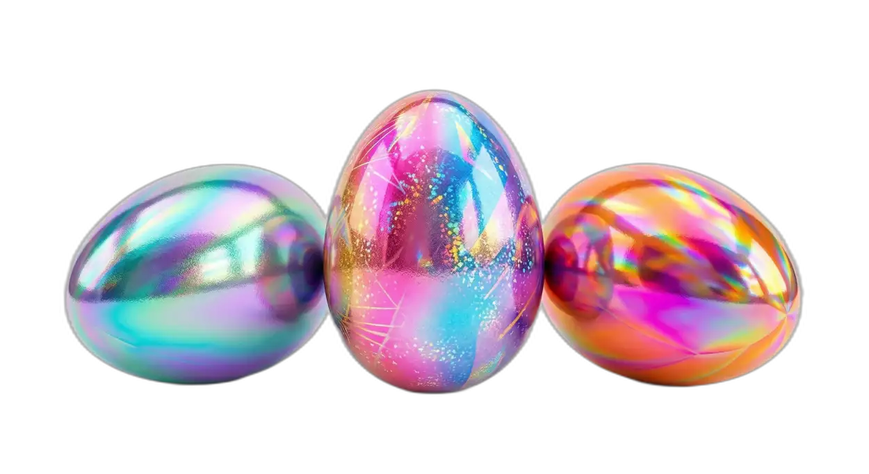 Free Download Glitter Easter Eggs Png Transparent - High Quality Easter Eggs Png Transparent PNG