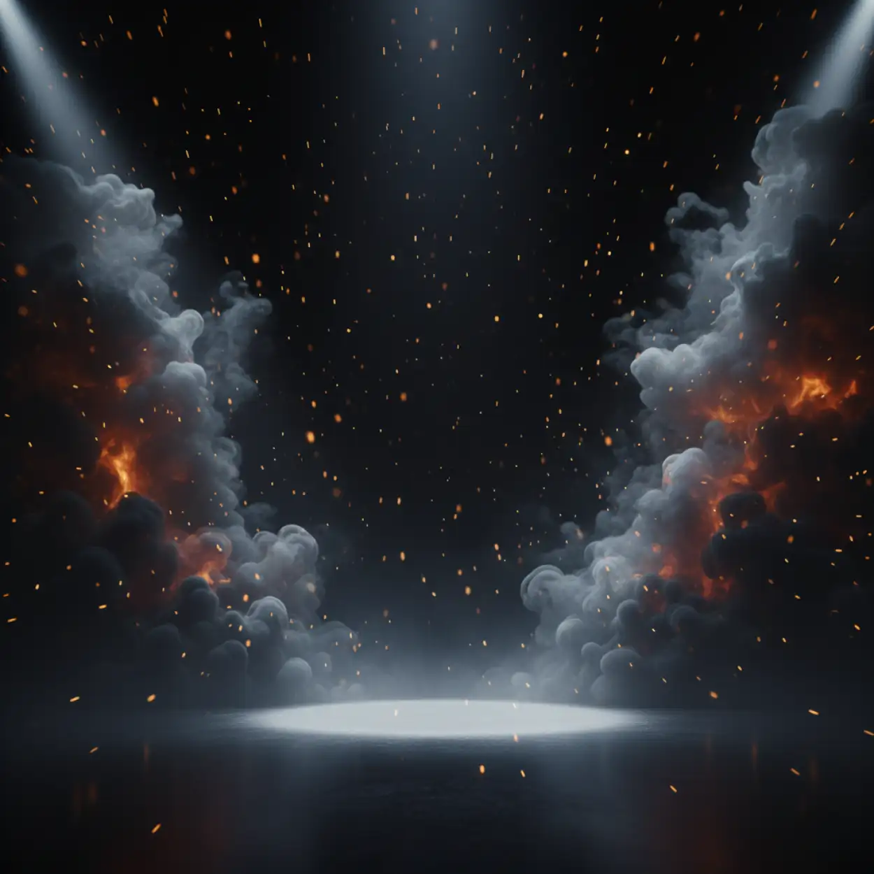 glowing black youtube thumbnail background with digital effect