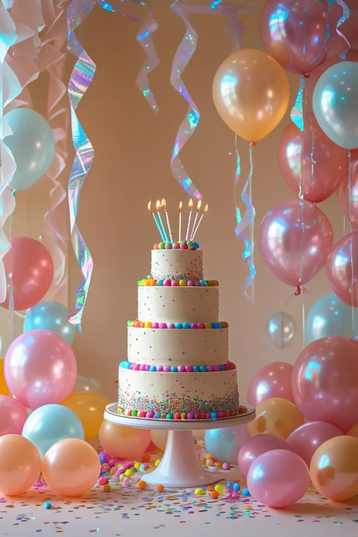 golden birthday background with sparkles