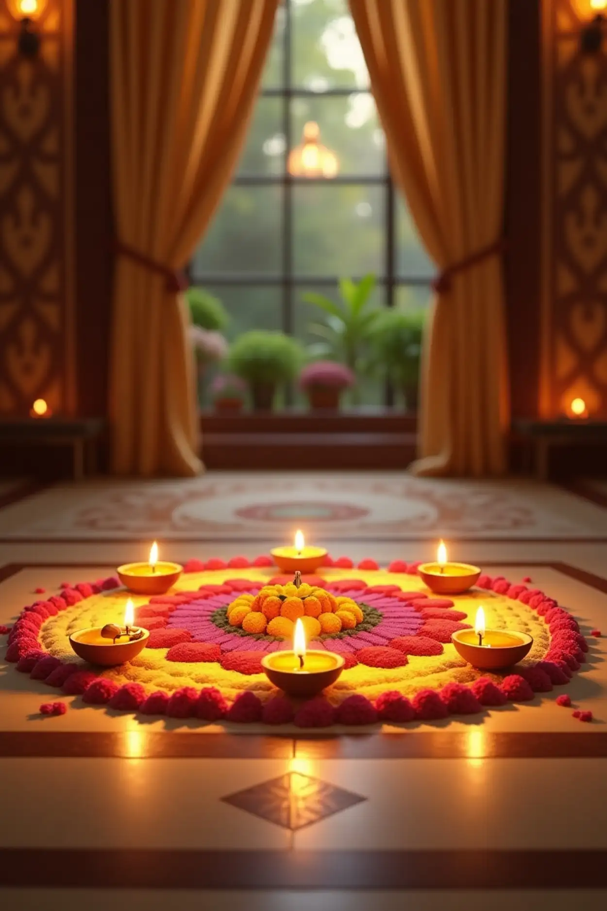 golden raksha bandhan background template